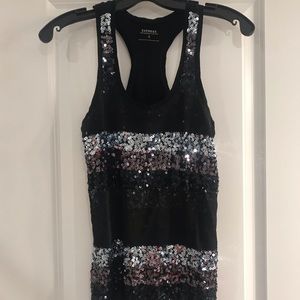Express sequin tank